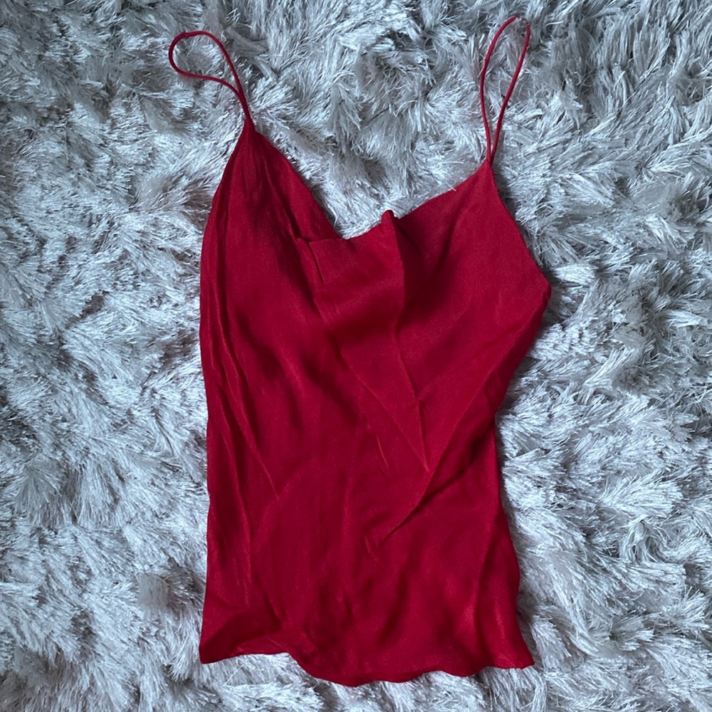 Zara Satin Top